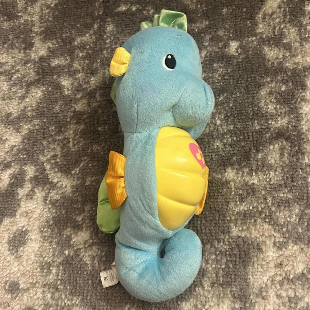 Fisher-Price Glow & Soothe Seahorse-Blue